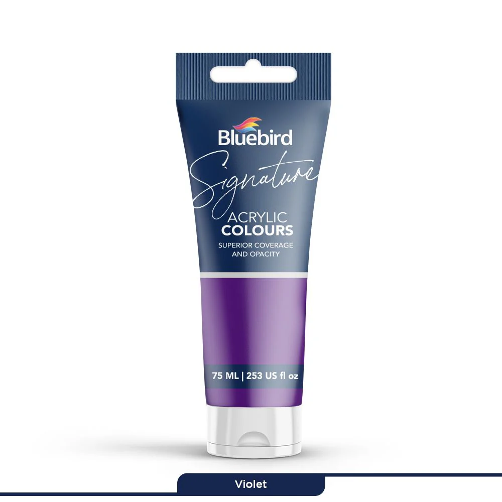 Signature Acrylic Colours - 75 ml - Basic Shades - Image 6